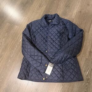 Ralph Lauren Quilted Blue Jacket